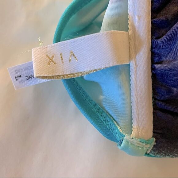 Xia by Paula Harmanny Swimsuit Bandeau Bikini Top Sz Large Gorgeous - Picture 4 of 6